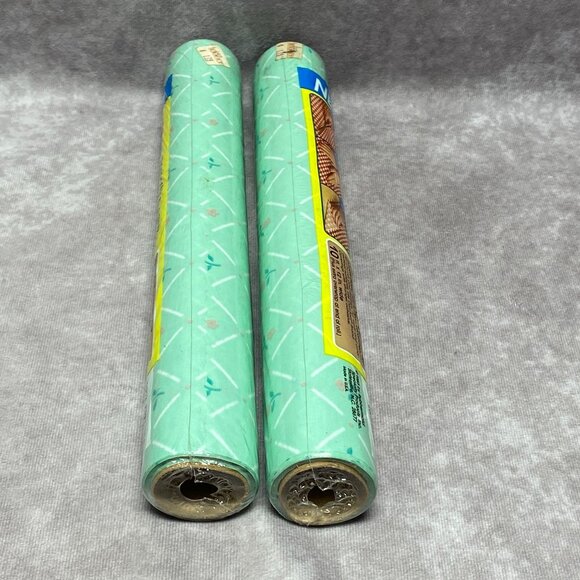 Rubbermaid Shelf Liner Adhesive #5352 Posy-Sea Floral Pattern 1983 NOS - Picture 9 of 9